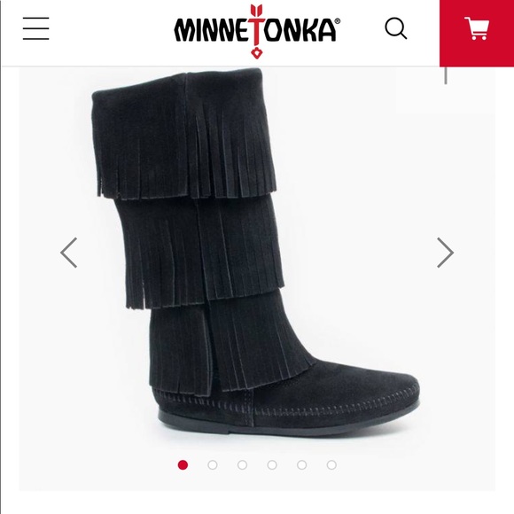 moccasin boots size 7 - Picture 1 of 6